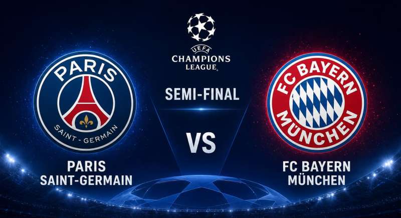 Bayern Munich vs PSG Live Stream – Champions League Clash (28 April 2026)